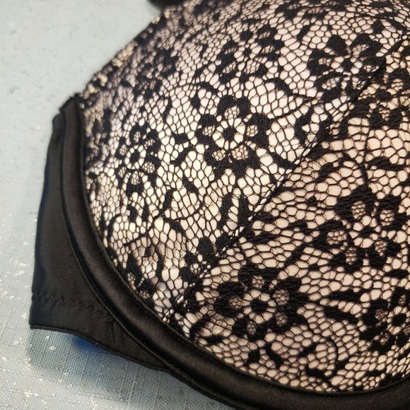 BRAND NEW Victoria's Secret Dream Angel  Ruffle glamour lace push up 32DDD - Picture 6 of 11